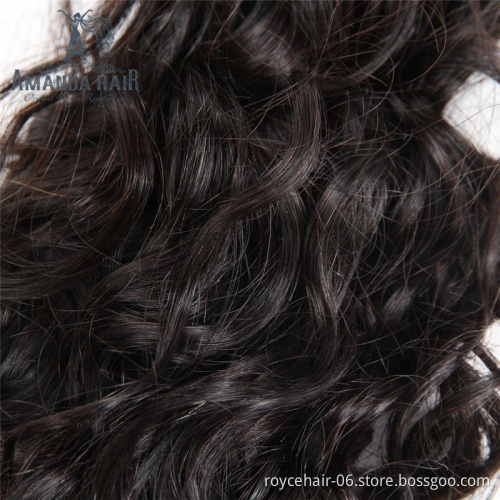 100% Natural Indian Raw Human Hair Weft  Cuticle Aligned Indian Hair bundles